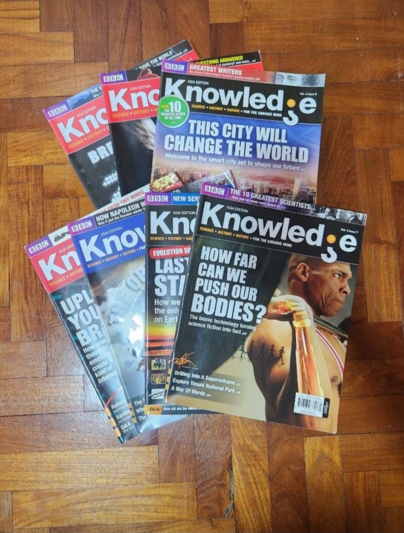 [ALL for $9] BBC Knowledge Magazine, Hobbies & Toys, Books & Magazines ...
