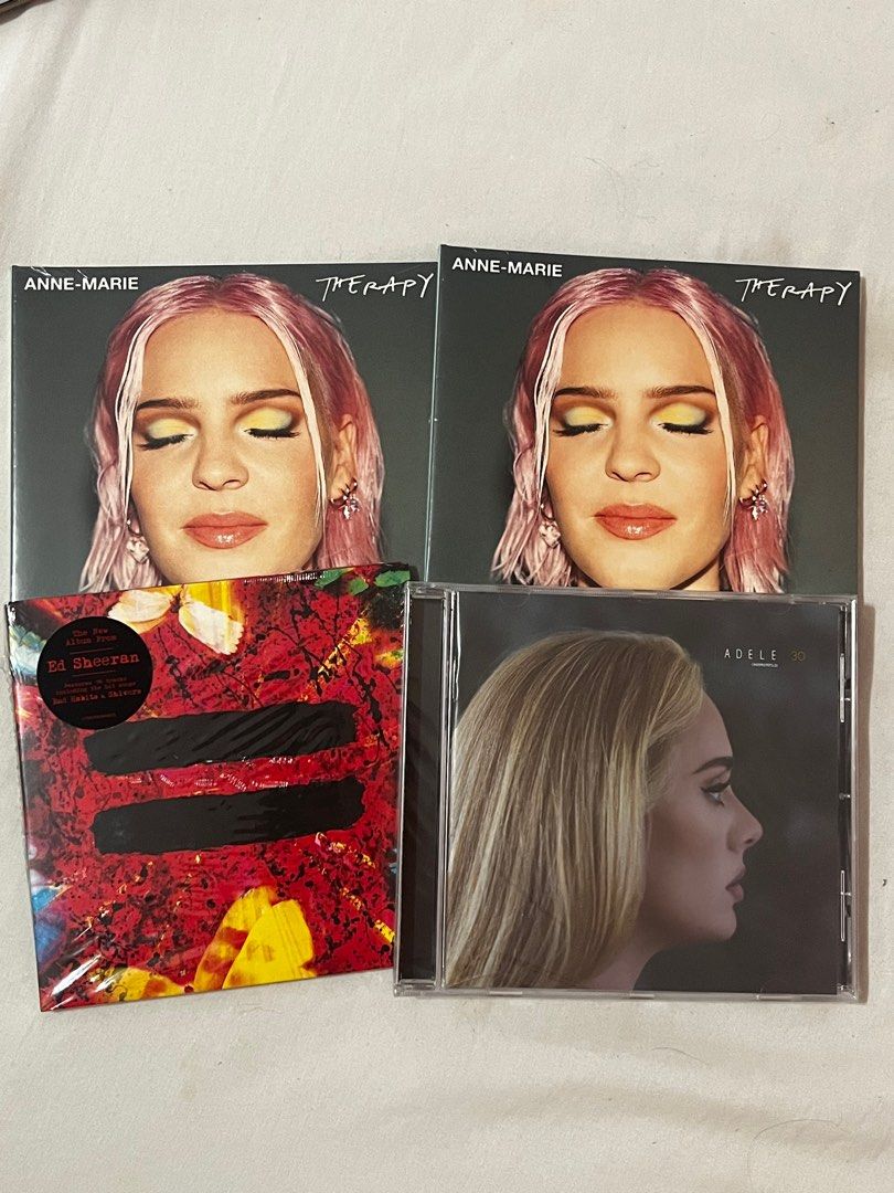 Anne Marie Ed Sheeran Adele CD SALE (Category: CDs & DVDs) located in Manila. Submitted by lagraziarecords (Listing ID 1438462590, Image 1). Description: - brand new, sealed, guaranteed authentic 💯✨ - 700 each :).