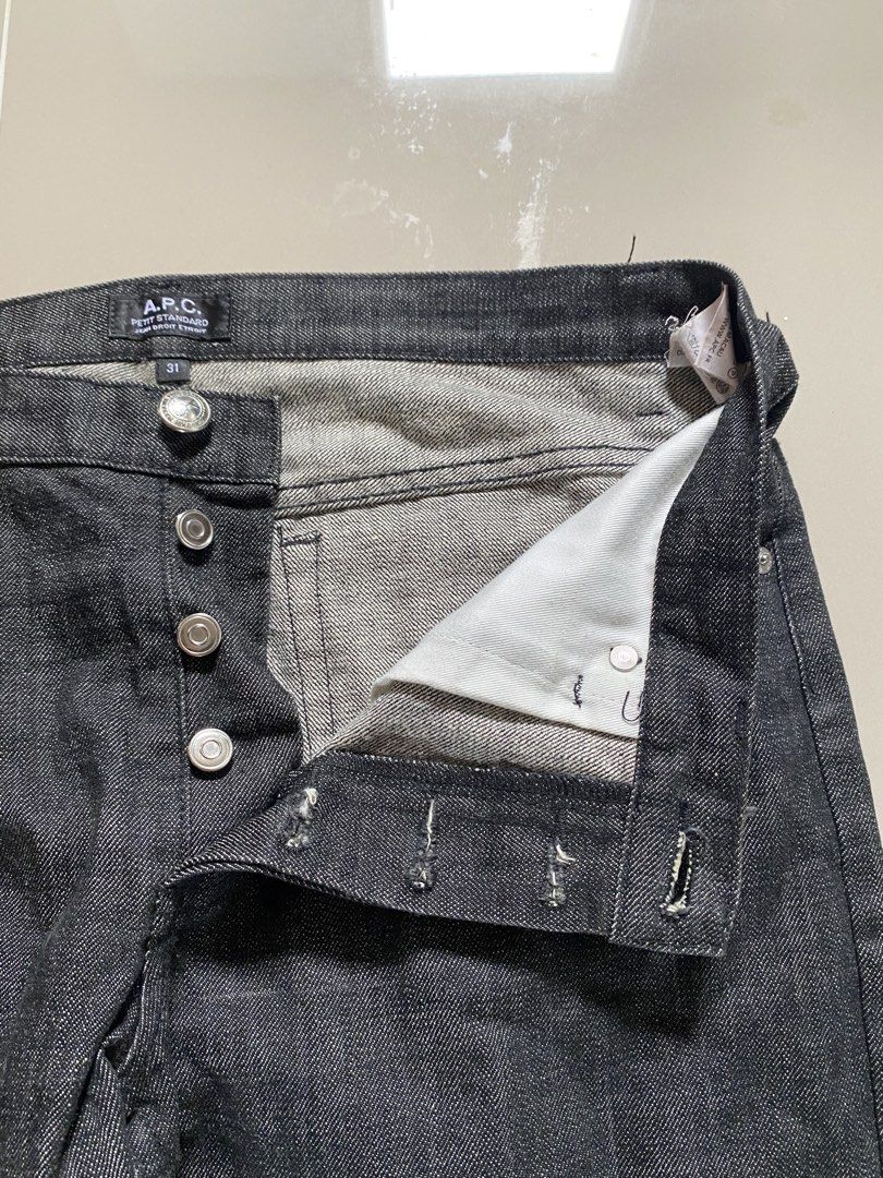 APC Jean Droit Etriot (Category: Jeans) located in Davao. Submitted by john661 (Listing ID 1438458704, Image 3). Description: A.P.C Petit Standard Jean Droit Etroit Excellent condition Size 31 on tag 17x39 Hem 8 .