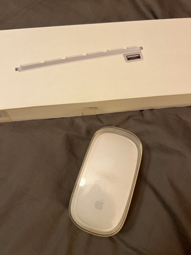 Apple Wired Keyboard (A1243) & Magic Mouse456847838035978240