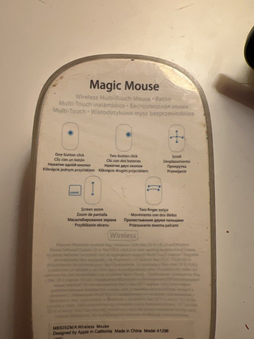 Apple Wired Keyboard (A1243) & Magic Mouse456847838035978243
