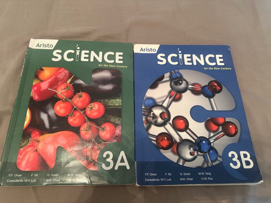 Aristo Science 3A 3B （分類：教科書）位於 Hong Kong。 由 gracejas 提交（商品編號 1438440291，圖片 1）。簡介： - 有使用痕跡，不散賣，原價每本$156， 現售$45兩本，包郵。