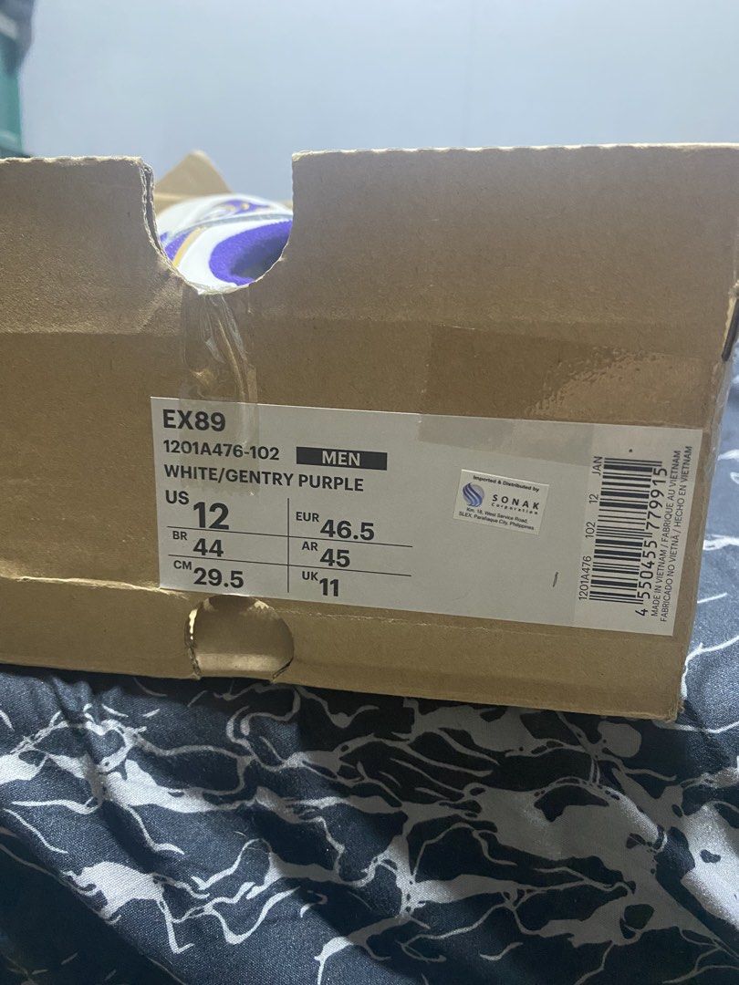 Asics EX89 (Price is negotiable) (Category: Casual Shoes) located in Imus. Submitted by joaquinduq01043 (Listing ID 1438438402, Image 2). Description: Visible creases but no damage.