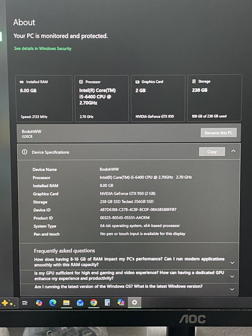 ASUS ROG G20456841762345461762