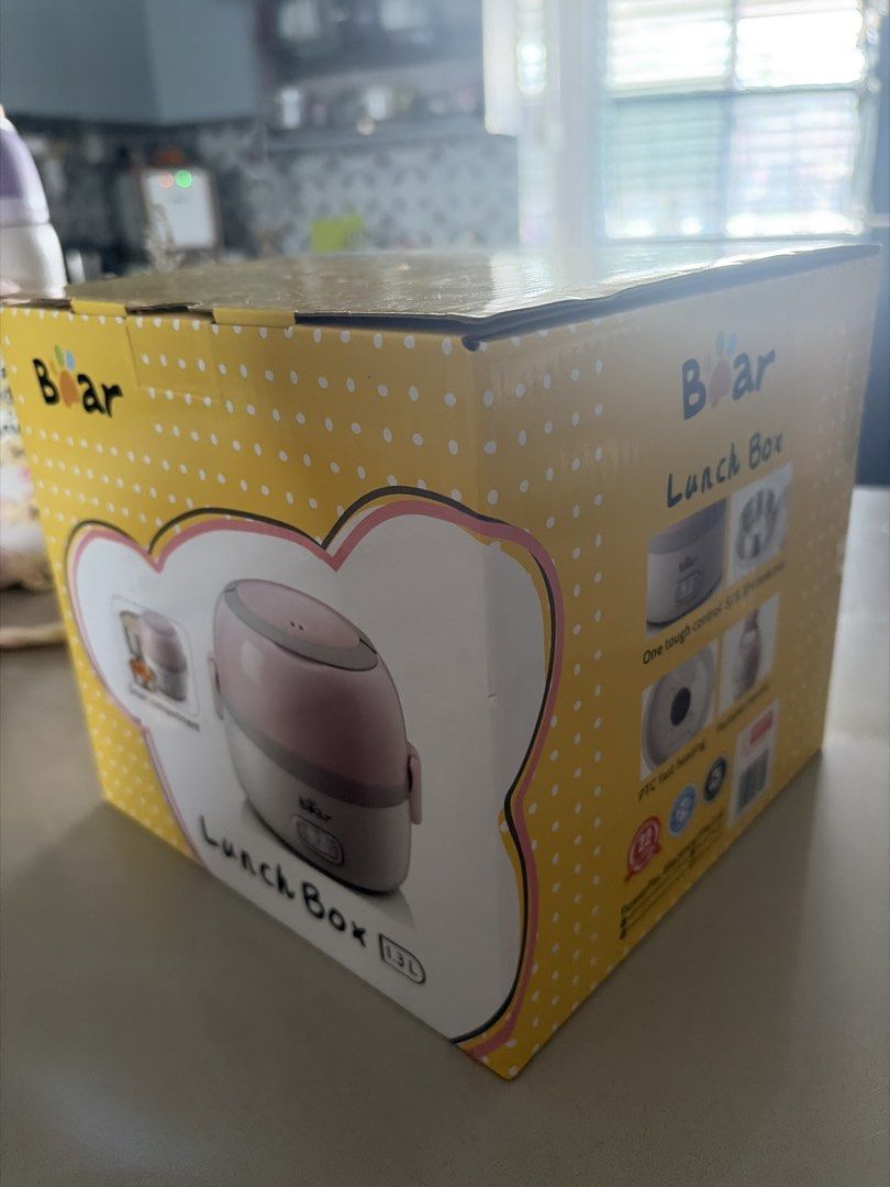Bear Lunch Box 1.3L - Pink456468782887751681