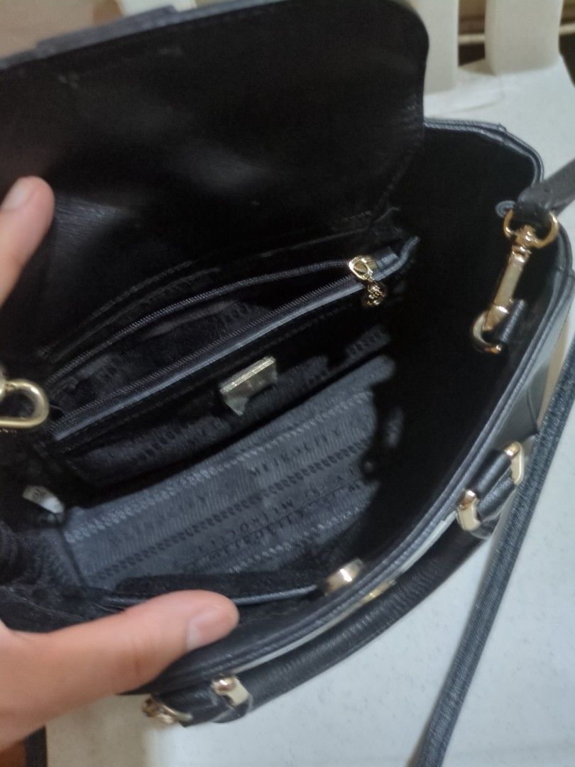 Black sturdy Bag (Category: Shoulder Bags) located in Manila. Submitted by irmsrys (Listing ID 1438313966, Image 3). Description: used only once No dustbag or anything. No damage pwede sa choosy.