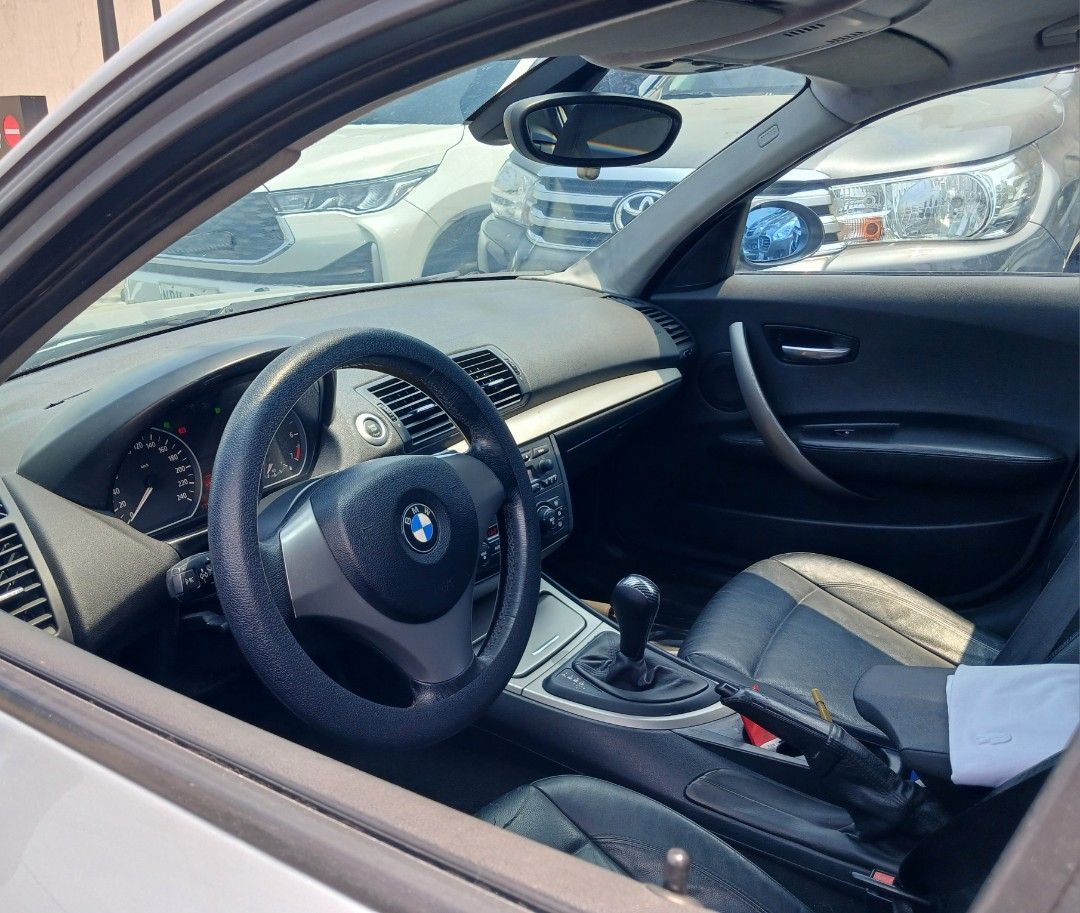 BMW 118i 5-Dr Sport (A) (Category: Used Cars) located in Manila. Submitted by jarylec (Listing ID 1438433655, Image 3). Description: FORSALE BMW E87 118i 2006 2.0 N46 Responsive Engine Automatic +/- 6 Speed Complete legal documents Registered until 2027 Cold A/C 18" Rota mags Push Start Angel Eyes headlight MSport Front bumper LCI Tail lights D2 Coilovers Nothing to fix Brand new: Valve Cover gasket Oil filter housing gasket Sparkplug gasket Delp