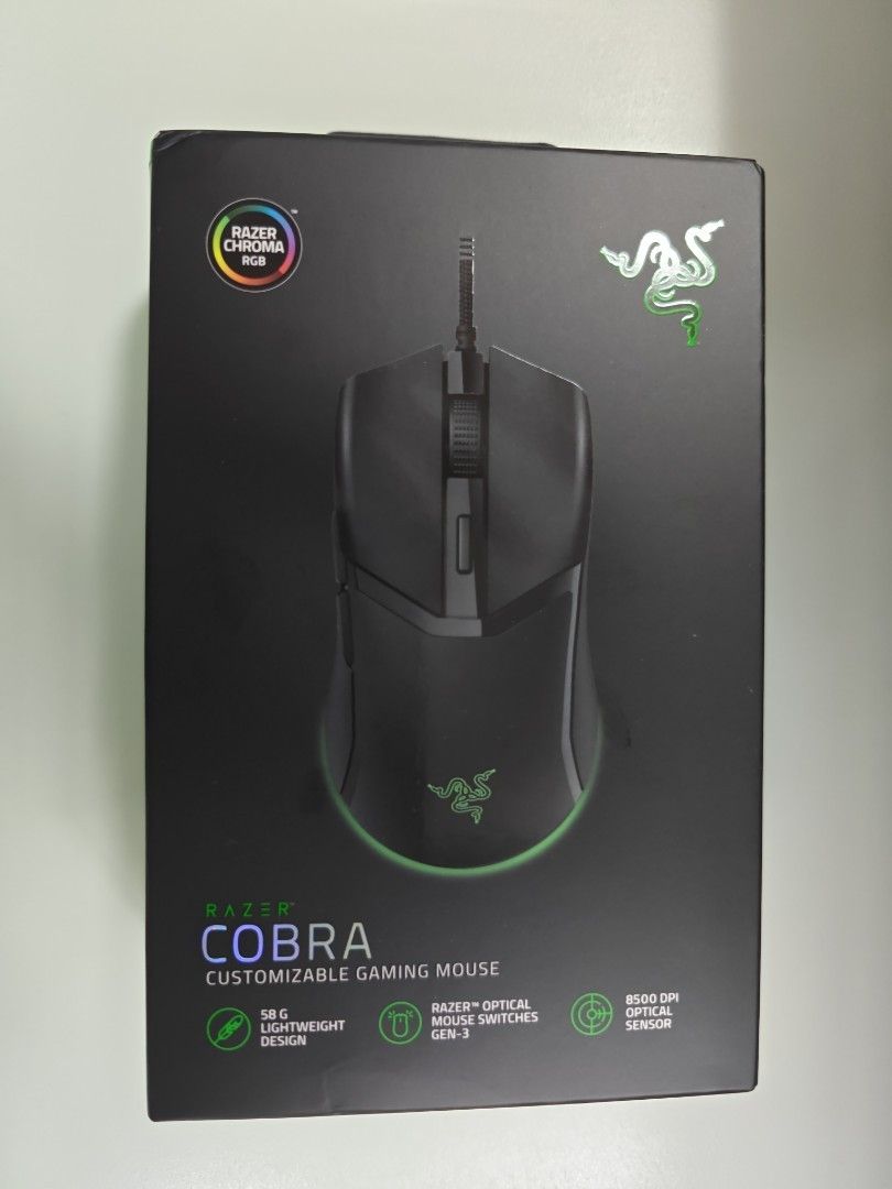 Brand New - Razer Cobra Customizable Gaming Mouse456629560321648640