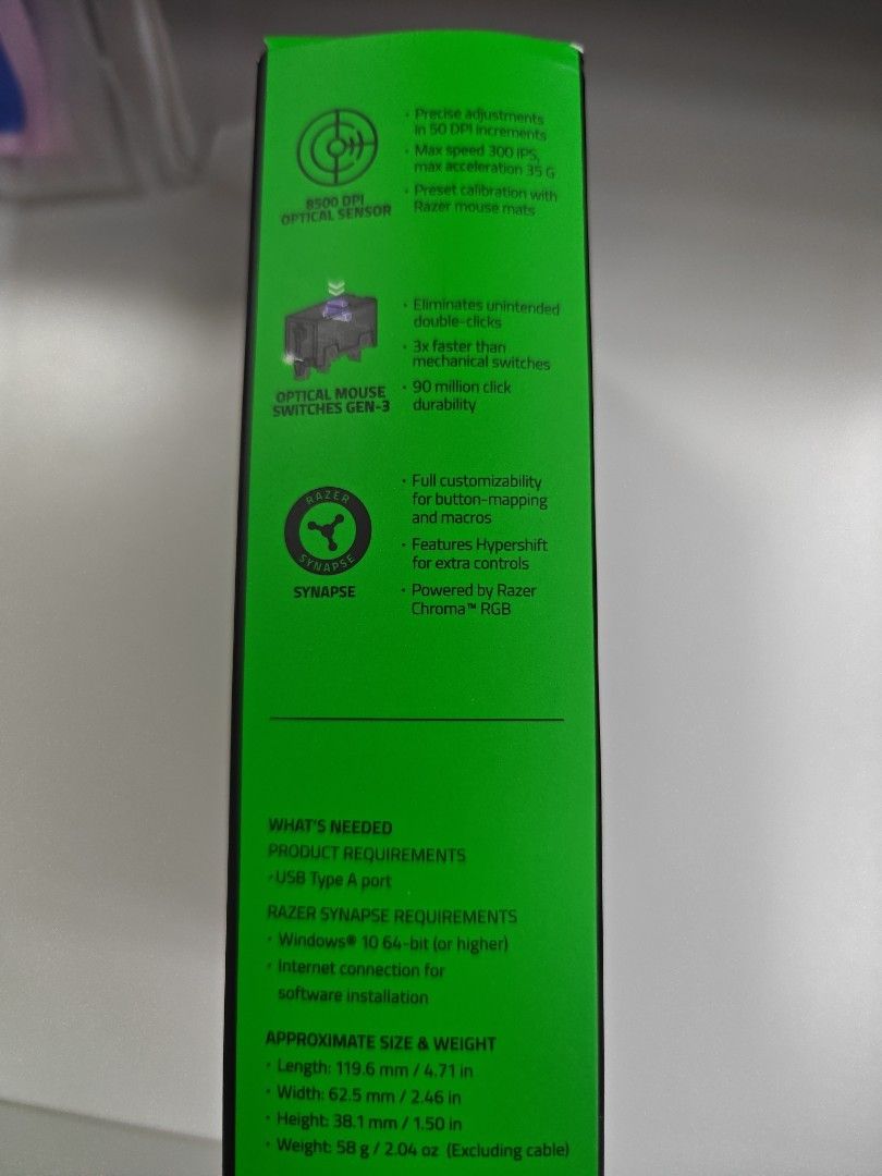 Brand New - Razer Cobra Customizable Gaming Mouse456629560321648643