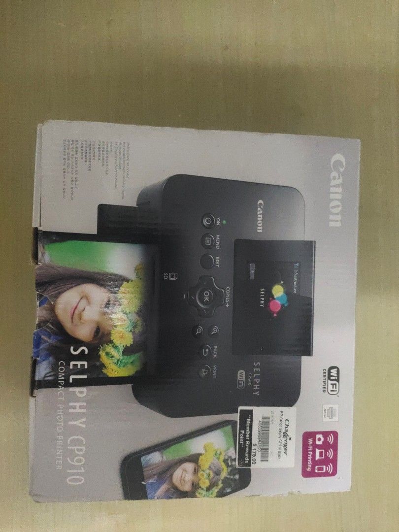 Canon SELPHY CP910 Compact Photo Printer456851313877340161