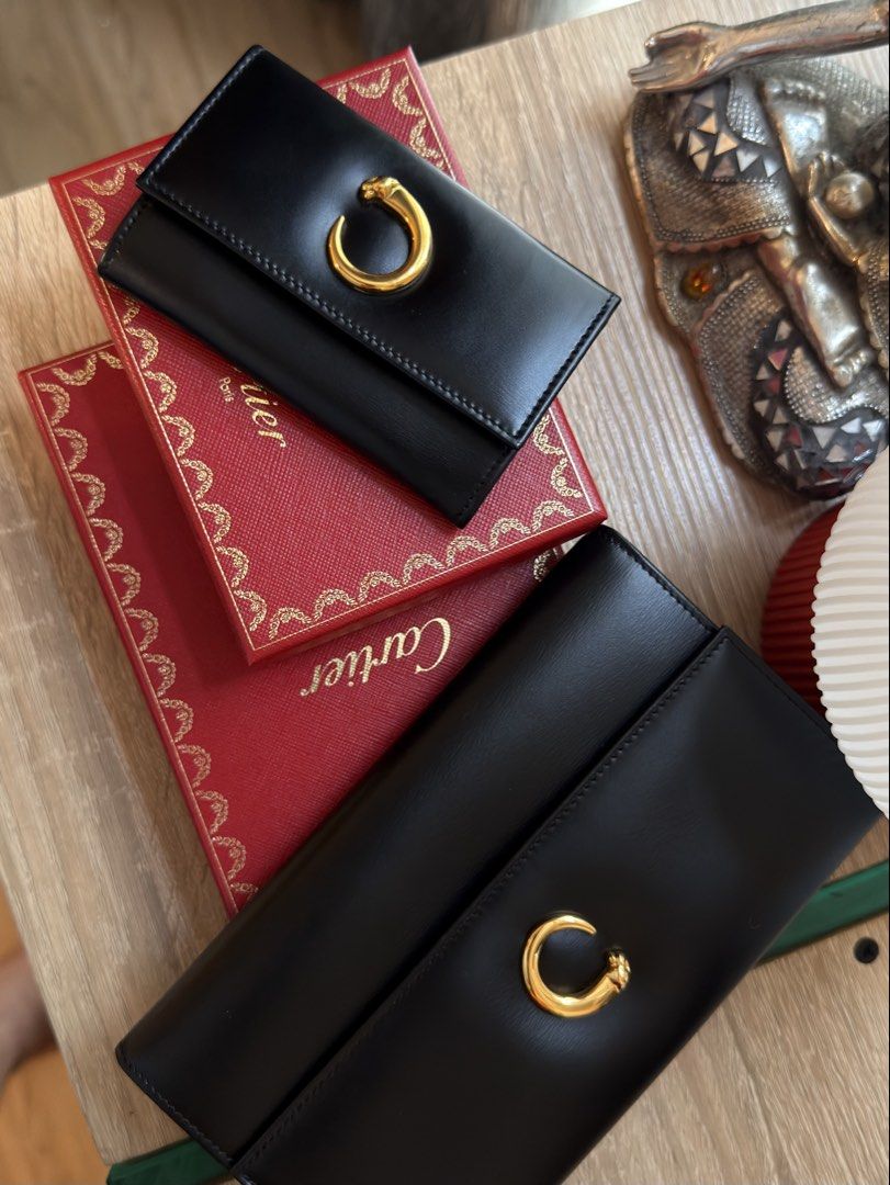 Cartier Panthere Long Wallet (Category: Luxury Bags & Wallets) located in Taguig. Submitted by mainsourceph (Listing ID 1438391953, Image 2). Description: Cartier Panthere Long Wallet and Card Holder Selling as Bundle Card Holder 15K Long Wallet 15K Like New Condition Long wallet has issue.