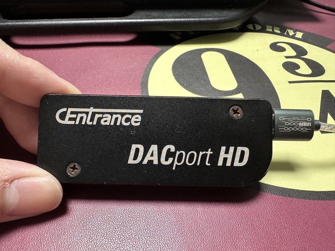Centrance DACport HD (Category: Soundbars, Speakers & Amplifiers) located in Manila. Submitted by daledeseeko (Listing ID 1438353982, Image 1). Description: For sale Centrance DACport HD headphone amp/dac dongle • Good as new • Class A amplification • Warm neutral tuning. Tons of power. RFS: Extra dongle | Consolidating Meetup: Lucky Chinatown Mall MOP: Gcash or Bank transfer Sf shouldered by you.