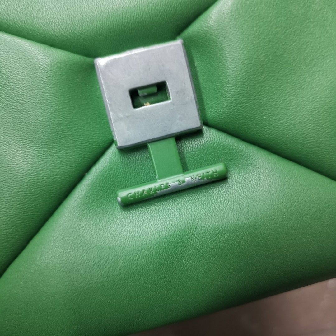 Charles & Keith Baguette Mini Bag (Green) (Category: Luxury Bags & Wallets) located in General Mariano Alvarez. Submitted by hundred_lives (Listing ID 1438485695, Image 2). Description: Charles & Keith Baguette Mini Bag (Green) Authentic Original Good Condition ‼️***Or Best Offer Wins***‼️ ‼️***Split Or As Pack***‼️ ‼️***Negotiable All Items***‼️ Tags: burberry fendi mcm givenchy yohji yamamoto rick owens prada dolce & gabbana channel gucci hermè