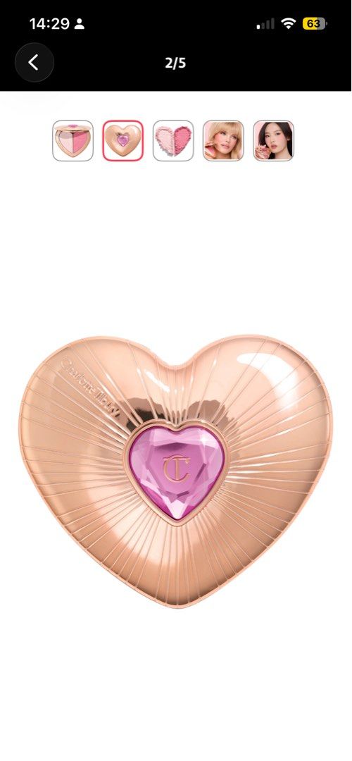 Charlotte Tilbury Blush (Category: Makeup) located in Kuala Lumpur. Submitted by tofufas (Listing ID 1438364806, Image 3). Description: - new with box - worn once just to swatch - code flawless pink - price inc postage.