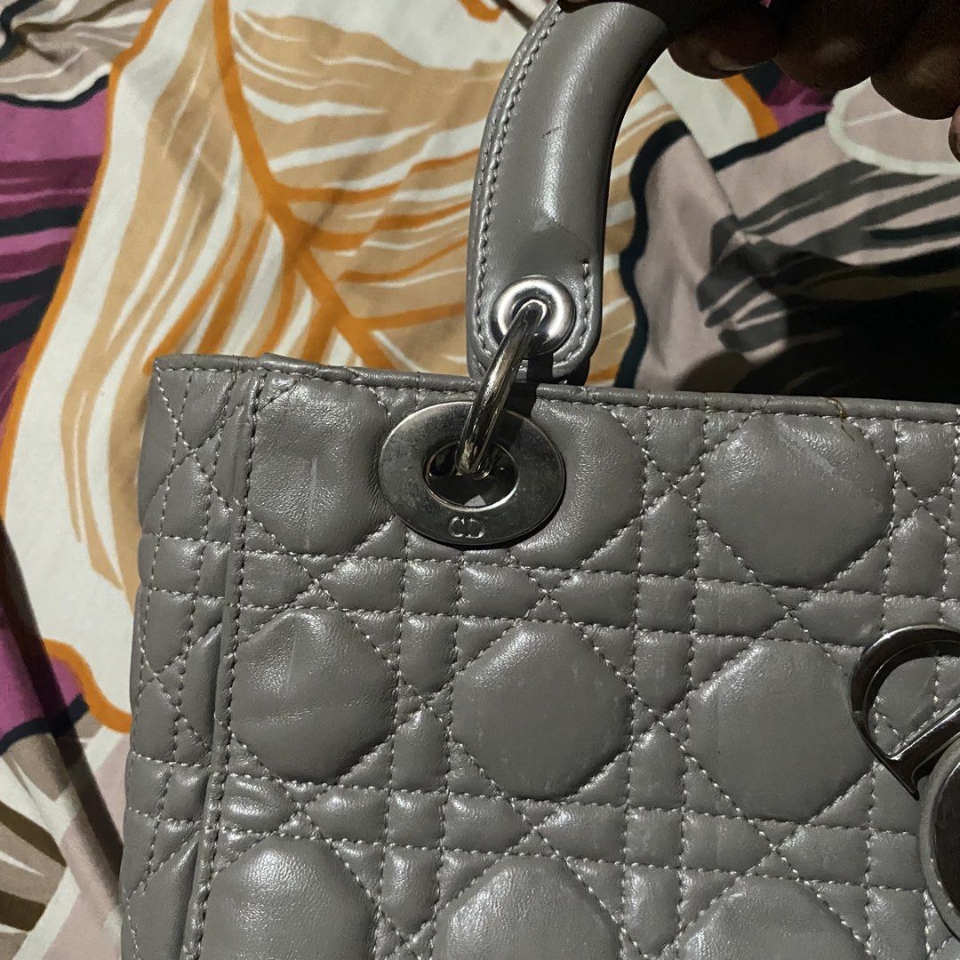 Christian Dior Cannage Quilted Lambskin (Category: Luxury Bags & Wallets) located in Iloilo. Submitted by .dresshttps (Listing ID 1438471885, Image 3). Description: Rank A/B Sign of used No major flaws Flaws indicated on Photo.