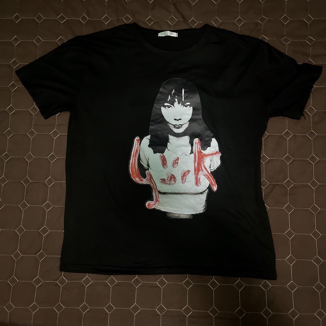 Classic Bjork T Shirt (Category: Tshirts & Polo Shirts ) located in Manila. Submitted by guystuffstore (Listing ID 1438453021, Image 1). Description: - Light material - L on tag - will keep if no offer - Model is 5’11 .
