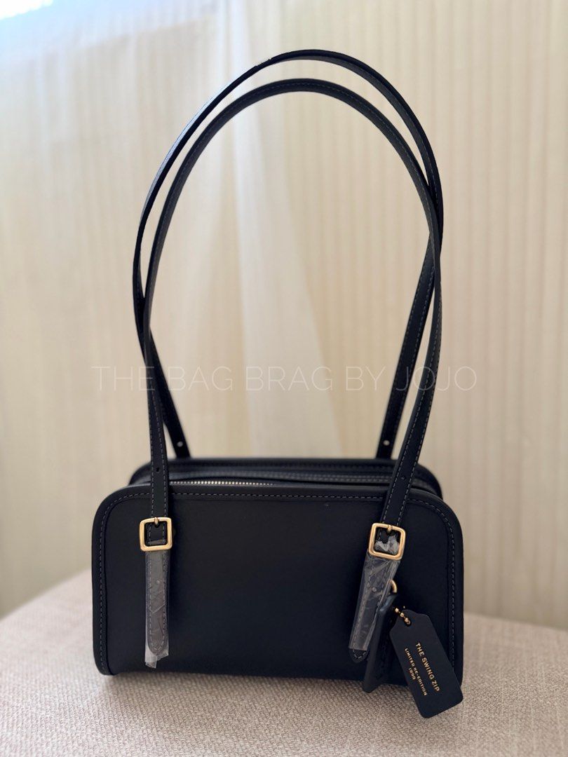Coach Swing Zip 20 black (Category: Luxury Bags & Wallets) located in Legazpi City. Submitted by thebagbragbyjojo (Listing ID 1438310081, Image 1). Description: Brand new with tag, cc and dust bag So classy! Timeless!.