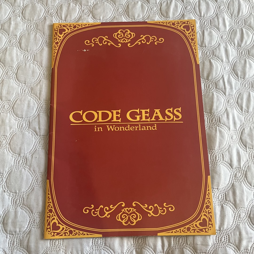 Code Geass | Code Geass in Wonderland Premium Art booklet, Hobbies ...