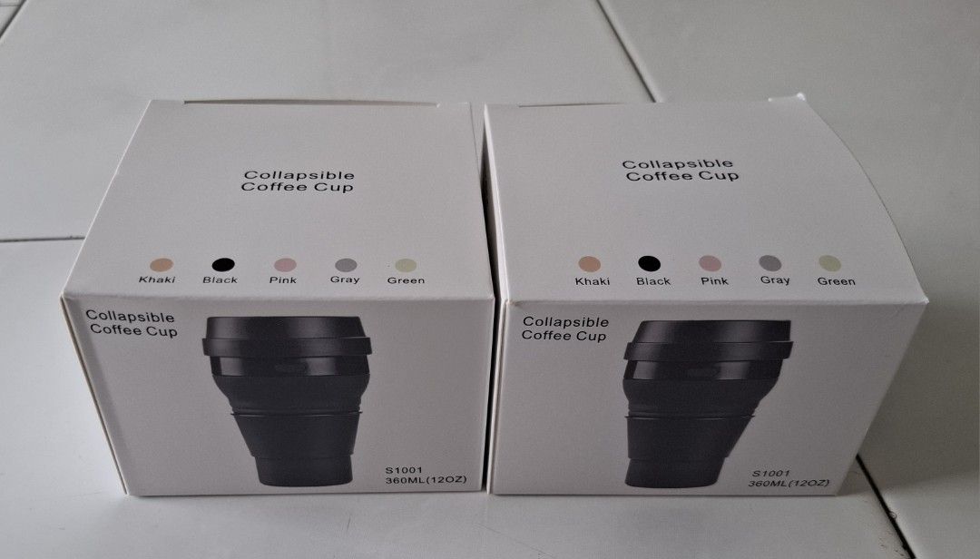 Collapsible Coffee Cup - Black456572717866700800