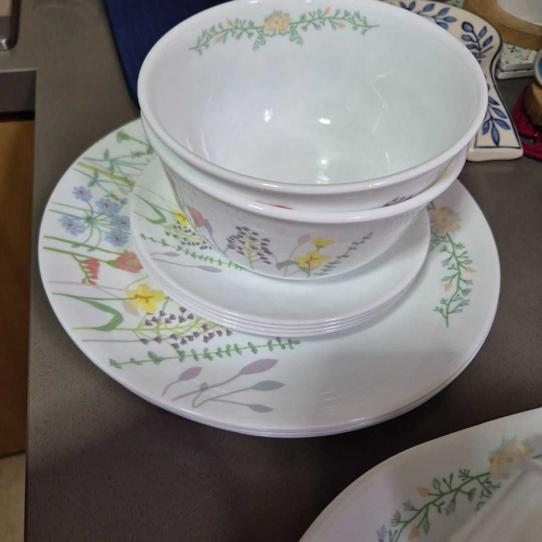 Corelle full dinner set 15 pieces456803948703272961