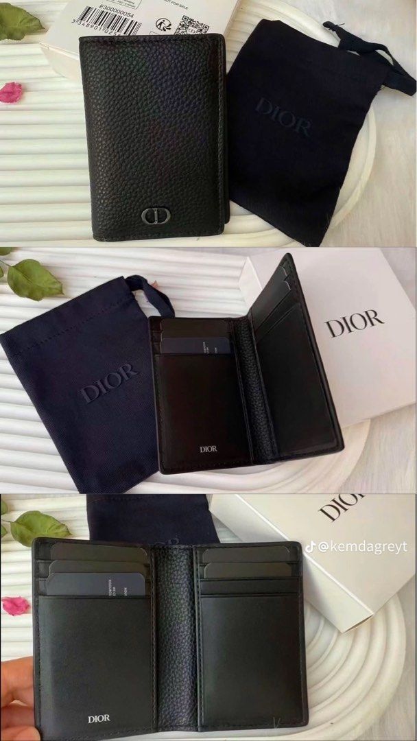 DIOR SET FOR MEN (Category: Luxury Accessories) located in Taguig. Submitted by signature.goods (Listing ID 1438379887, Image 2). Description: Toiletry bag 10ml perfume Dior card holder.