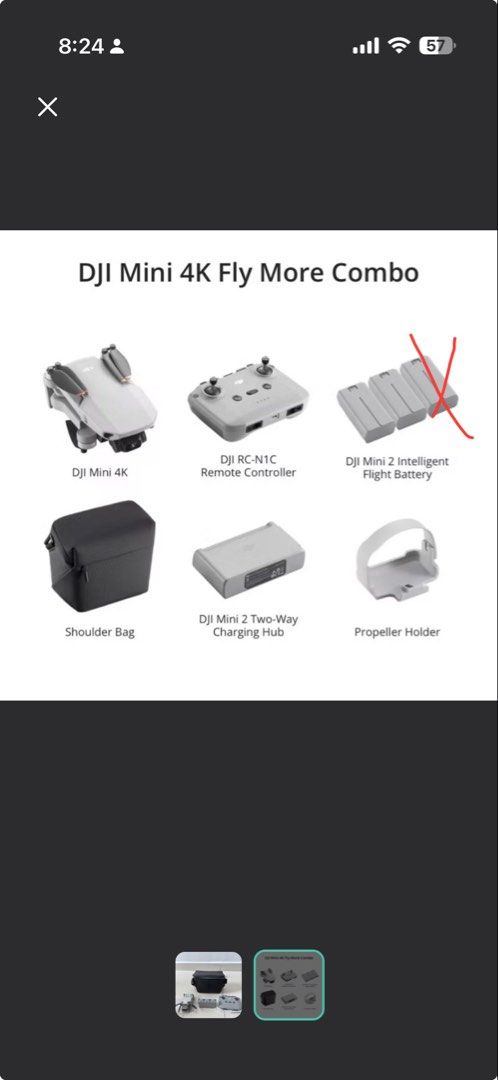 DJI Mini 4K Fly More Combo, Photography, Drones on Carousell