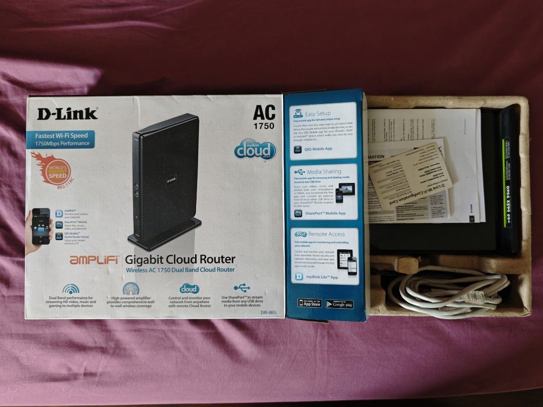 D-Link AC1750 Gigabit Cloud Router456505543970017280