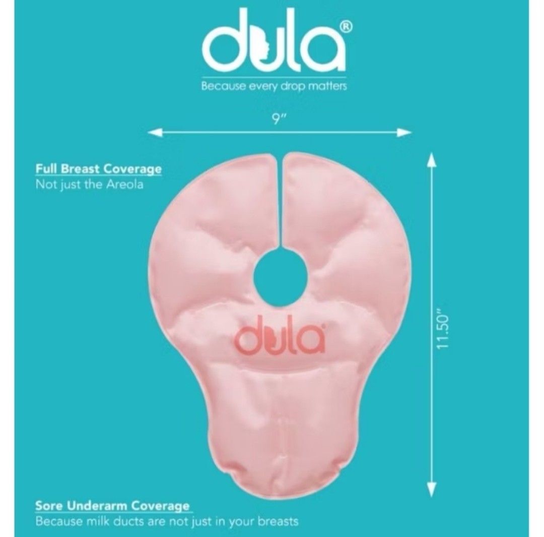 Dula Hot & Cold Therapack (Category: Breastfeeding & Bottle Feeding) located in Pateros City. Submitted by Mixed.Selection (Listing ID 1438321356, Image 3). Description: Used once Suitable for breastfeeding moms Full Breast coverage not just the Areola. Dula Hot or Cold therapack helps relieve the most common breastfeeding challenges such as engorgement, clogged ducts and mastitis. It is designed to have sections to guarantee that the therapack w