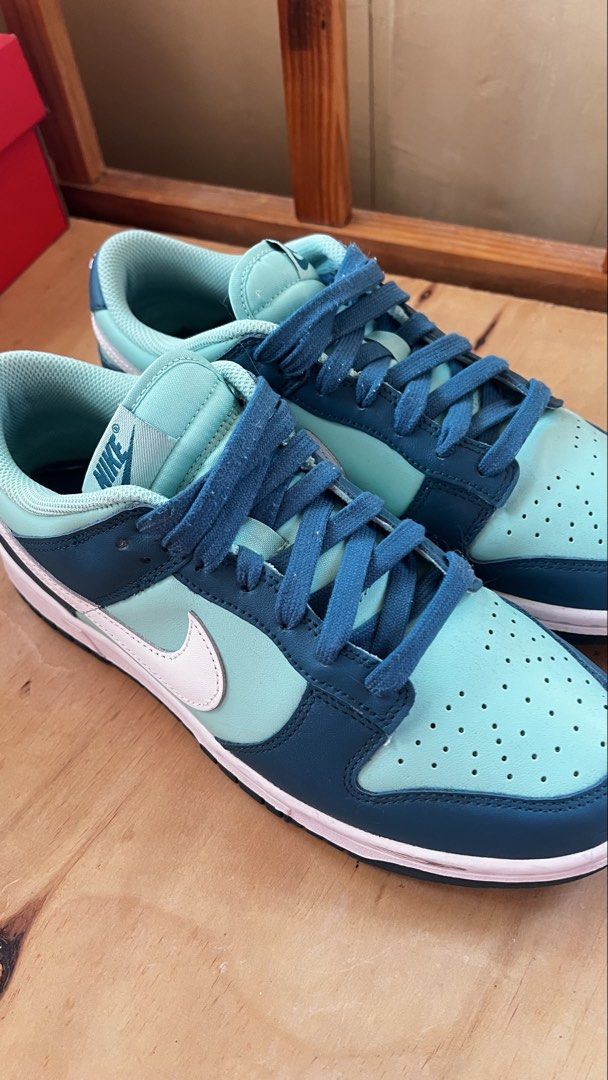 Nike Dunk (Category: Sneakers) located in Taguig. Submitted by declutter67 (Listing ID 1438364840, Image 1). Description: Dunk Low Geode Teal/White Emerald Colorway Price nego.