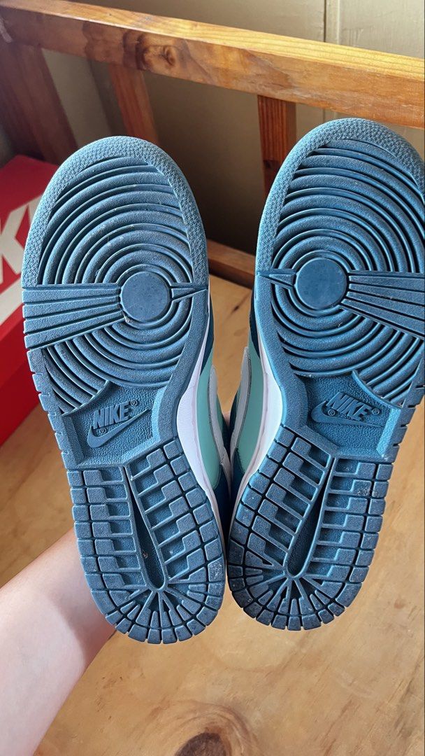 Nike Dunk (Category: Sneakers) located in Taguig. Submitted by declutter67 (Listing ID 1438364840, Image 3). Description: Dunk Low Geode Teal/White Emerald Colorway Price nego.