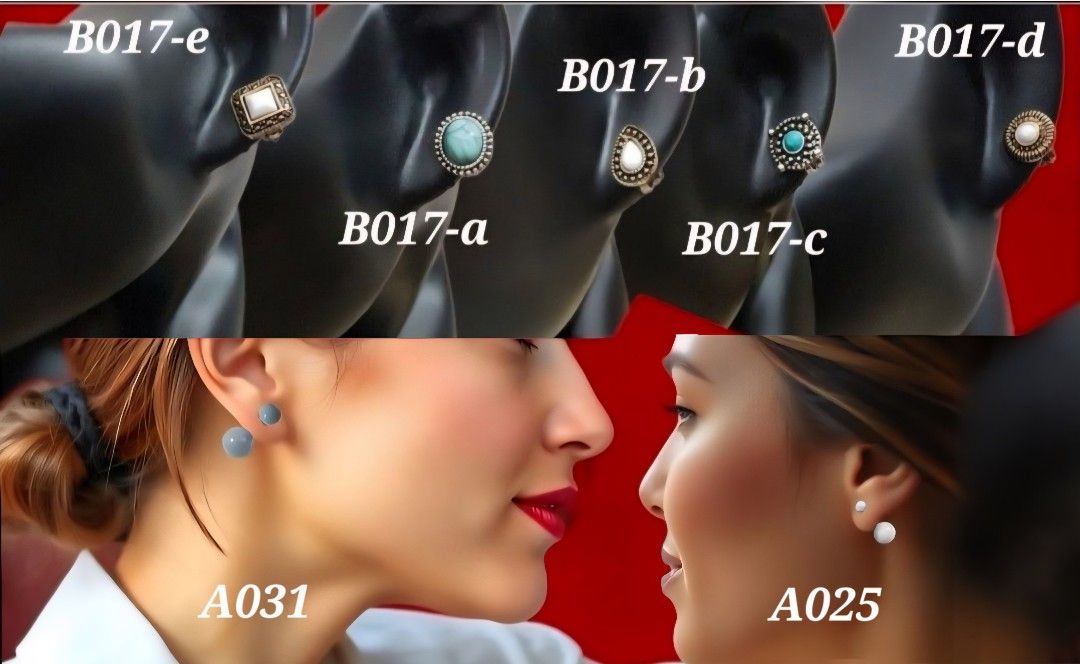 🚨🅢🅐🅛🅔 🏷️💬 𝗣𝗠 𝘂𝘀!》Fancy earrings - A025 A031 B017-a B017-b B017-c B017-d B017-e (Category: Earrings) located in Manila. Submitted by dnmph (Listing ID 1438497458, Image 1). Description: ❗️SOLD PER PAIR at price indicated, unless otherwise specified • All bought abroad; personal collection but not yet used, unless otherwise indicated 🤍A025- Bought from Bangkok, Thailand 🇹🇭 ; NOT YET USED; Reversible double- headed glossy marble- inspi