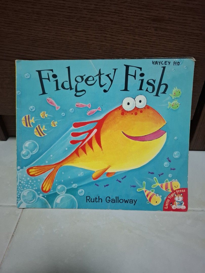 Fidgety Fish by Ruth Galloway - Children's Book, Hobbies & Toys, Books ...