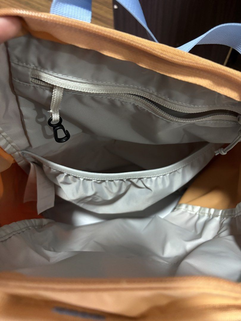 Fjallraven High Coast Totepack (Category: Backpacks) located in Makati City. Submitted by trufflecat (Listing ID 1438406215, Image 3). Description: Light, water-resistant bag in recycled nylon for everyday life and travelling. Produced without PFCs, made for a lifetime of use. - Handles and two different shoulder straps for flexible use. -100% recycled nylon main fabric, lining and Bergshell-reinforced base. -Valuables pocket inside and a pocket 