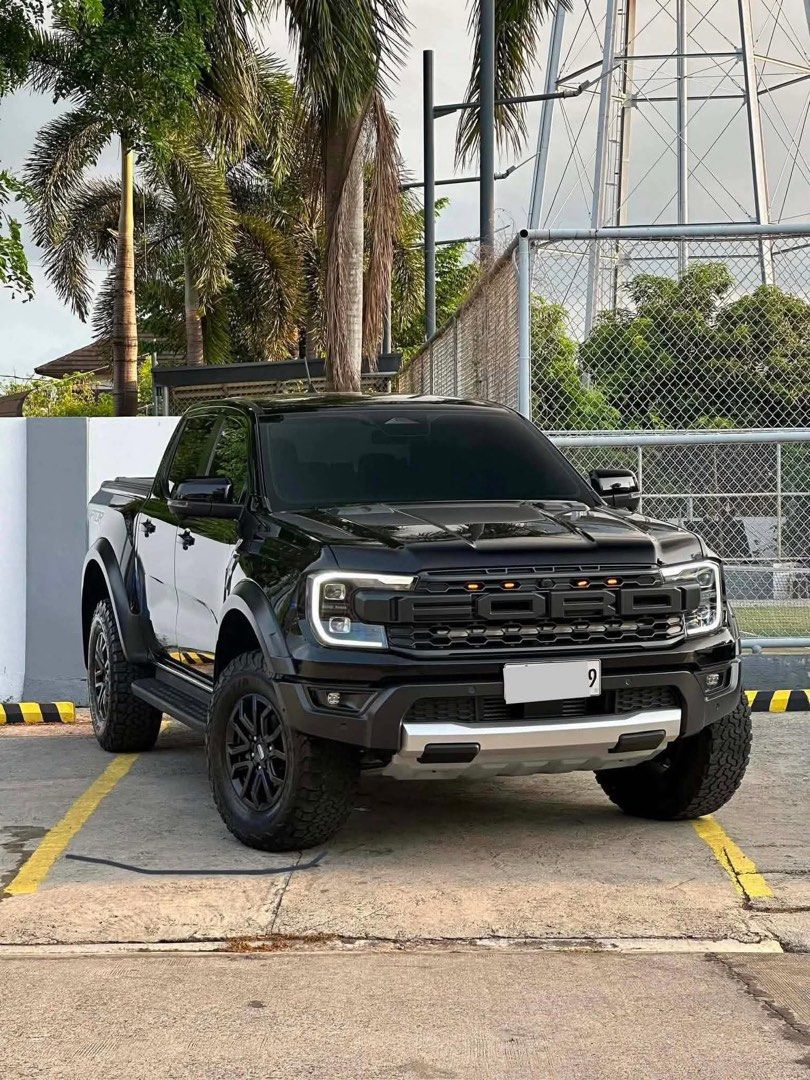 Ford Ranger Raptor 4x4 Auto (Category: Used Cars) located in Manila. Submitted by quality_cars (Listing ID 1438480399, Image 2). Description: ‼️For sale / Trade in / Financing OK‼️ 2024 Ford Ranger Raptor 4x4 A/T - 2.0L inline 4 Bi-Turbo Diesel - 210 HP 500 Nm of torque - 10 speed automatic transmission - Full time 4 wheel drive - Fox 2.5 live valve internal bypass shock absorbers - Front and rear locking differential - Terrain Management System 