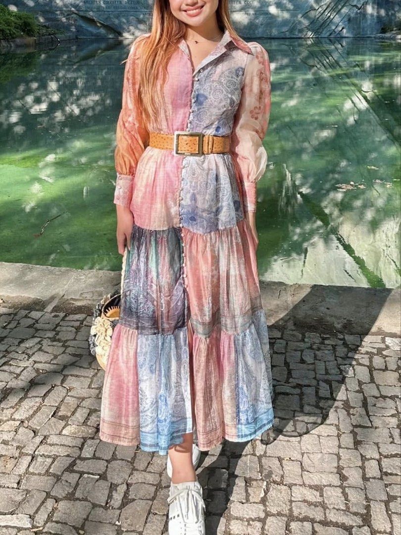 Foreva Young Bohemian Pattern Long Dress (Category: Dresses) located in Angeles City. Submitted by cessrielle (Listing ID 1438352033, Image 2). Description: London brand. Worn in Lucerne. Switzerland. Like new condition. PM for more info :)).
