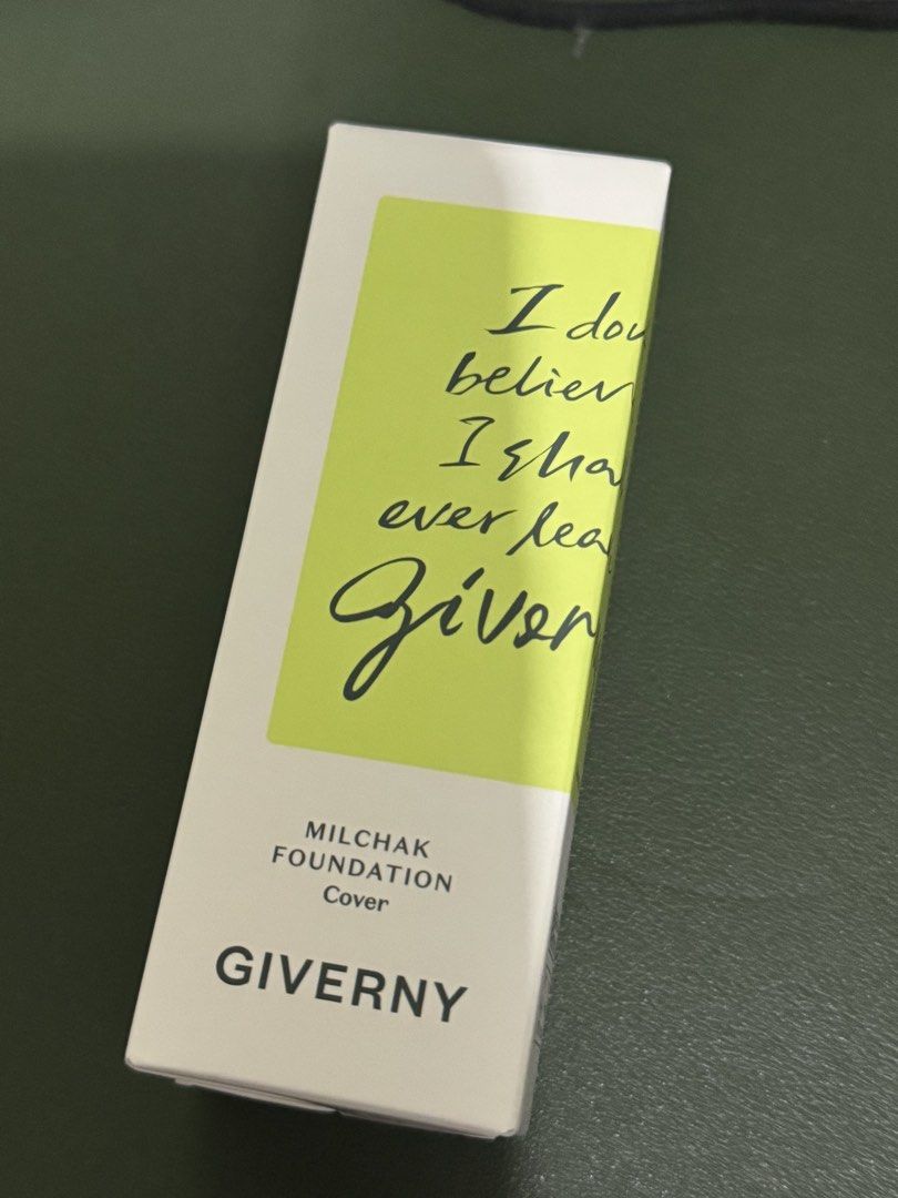 Giverny Milchak Foundation Cover 22NW (Category: Makeup) located in Quezon City. Submitted by polenn (Listing ID 1438424309, Image 1). Description: Used only 2-3 pumps to swatch Too light for me Shade is 22nw (for warm skin tones) .