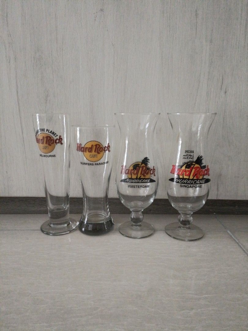 Hard Rock Cafe Glassware Set456699582779893760
