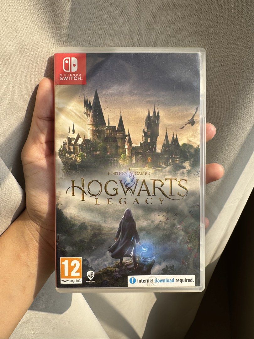 Hogwarts Legacy - Nintendo Switch (Category: Nintendo) located in Quezon City. Submitted by eunicecrooz (Listing ID 1438376843, Image 1). Description: - Bonuses already claimed! - Hogwarts Legacy for Nintendo Switch - Includes game cartridge and original case - Rated 12 - Internet download required - Published by Warner Bros. Games, developed by Avalanche - Explore an open-world Wizarding World adventure.