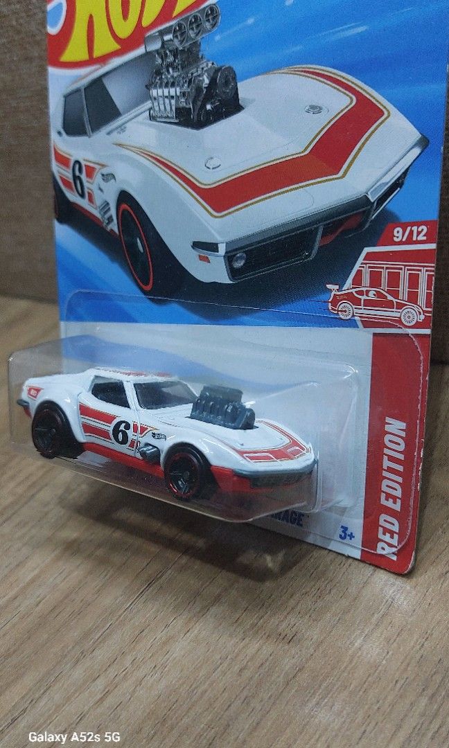 Hot Wheels '68 Corvette - Gas Monkey Garage Red (Category: Vehicle & Diecast Models) located in Manila. Submitted by orbiting_collections (Listing ID 1438462039, Image 2). Description: Brand New/ Unopened Good deal |Rare Find | comes with a protector Bought at Target US Location: Sta. Cruz, Manila Collect only at my place; Buyer to arrange collection.