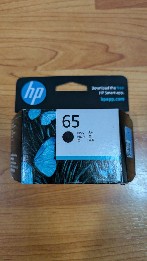 HP 65 Black Ink Cartridge456651184664760320