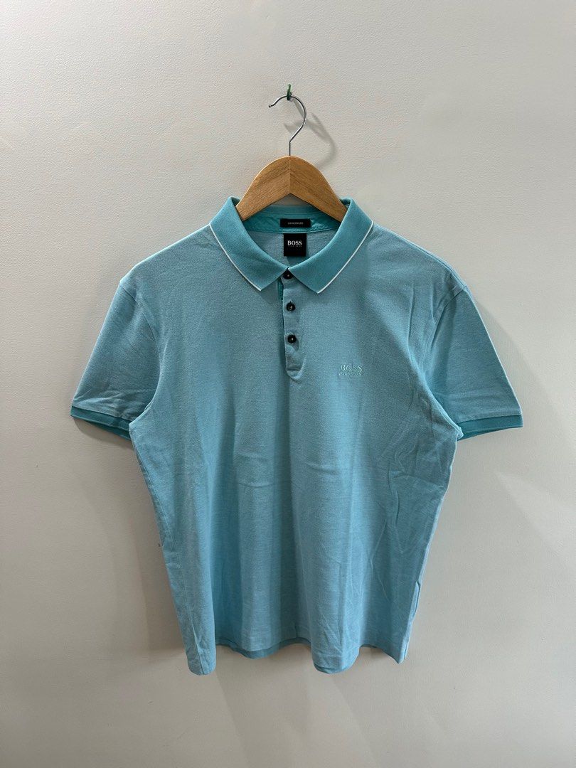 Hugo Boss Polo Shirt (Category: Tshirts & Polo Shirts ) located in Baguio. Submitted by .daryl (Listing ID 1438399764, Image 1). Description: 21 width 26 length .