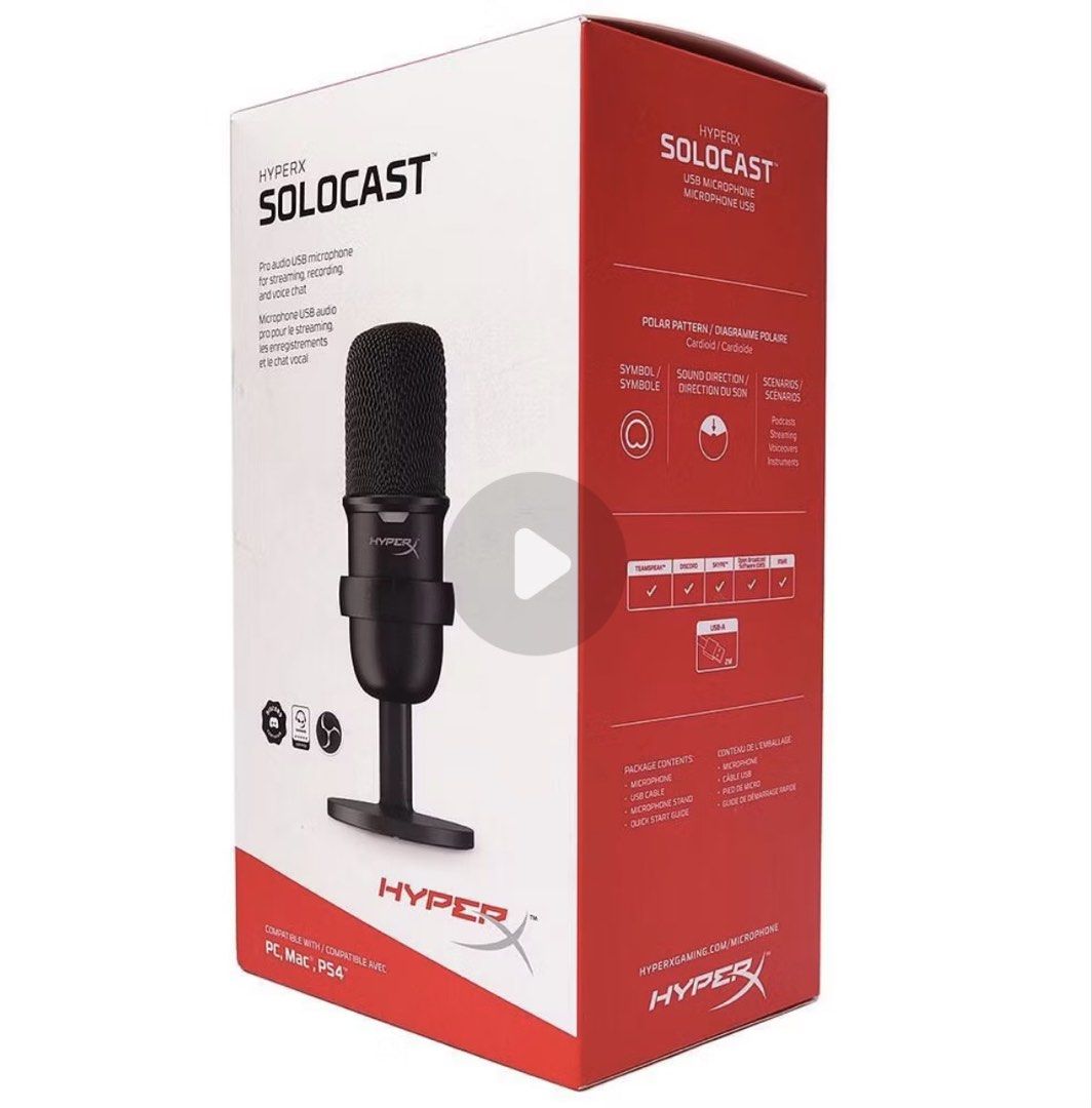 HyperX SoloCast USB Microphone456745235776153600