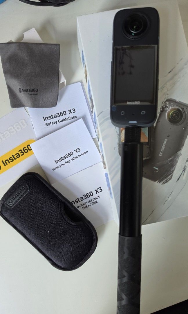 Insta360 X3 Action Camera (Category: Video Cameras) located in Tarlac. Submitted by shopwithlizzie26 (Listing ID 1438500016, Image 2). Description: .