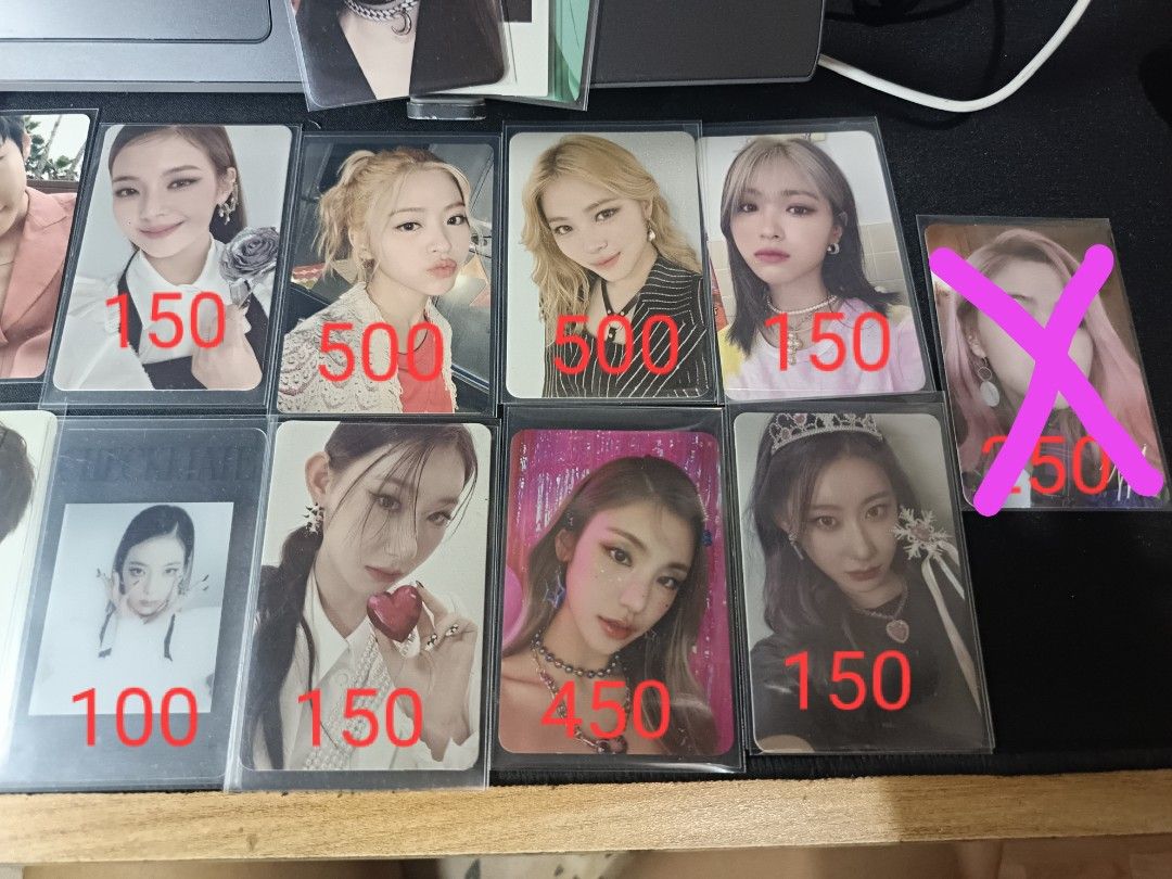 ITZY Photocards - Lia, Yeji, Chaeryoung, Ryujin (Category: K-Wave Merchandise) located in Caloocan City. Submitted by ganbarubi (Listing ID 1433505281, Image 3). Description: WTS LFB ITZY Photocards - Prices indicated on each card at the 3rd pic - All cards have been kept in sleeves MOP: GCash, Maya, Bank Shipping fee must be shouldered by buyer Message me for inquiries or to purchase^^ Twt: @hitorikyun.