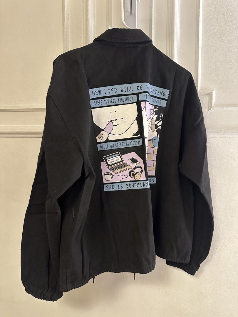 Japanese Style Mens Coach Jacket (Category: Coats, Jackets and Outerwear) located in Caloocan City. Submitted by greenboxpackaging (Listing ID 1438351099, Image 3). Description: Brand: Halhan (Japan) Condition: Well used Size: L Dimensions: Shoulder to Shoulder: 21 Armpit to Armpit: 24 Shoulder to Bottom: 25 Posting price is my best price, discounts will be given to bulk orders. All sales are final, no return to exchange. Thank you.
