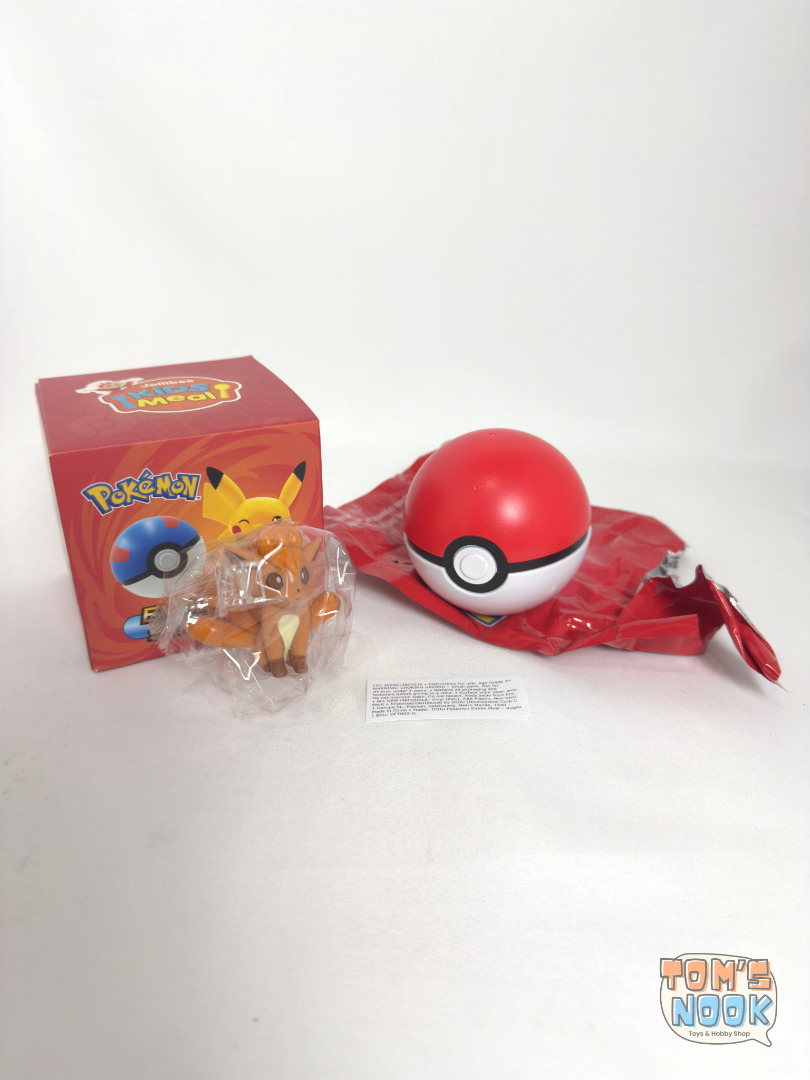 Jollibee Pokemon Evolution Surprise - Vulpix - Clear Plastic Sealed ...