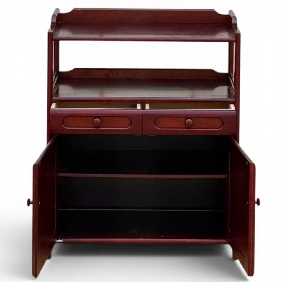 KARIMOKU ROSEWOOD LIKE CONSOLE CABINET (3PCS AVAILABLE) (JAPAN SURPLUS) (Category: Shelves, Cabinets & Racks) located in Bulacan. Submitted by by_adette (Listing ID 1438316800, Image 3). Description: Measurements: H30"xL26"xW12.5".