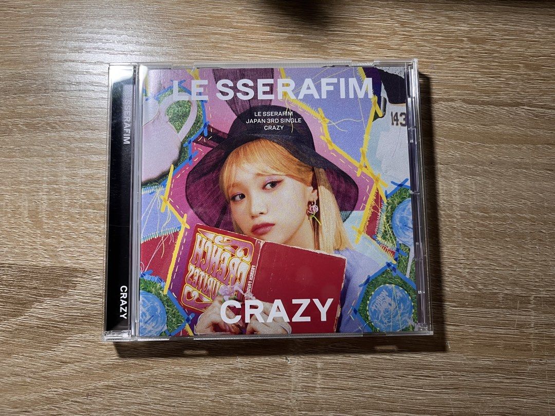 LE SSERAFIM Japan 3rd Single 'CRAZY' Chaewon Cover (Category: K-Wave) located in Quezon City. Submitted by seulrenes (Listing ID 1438423475, Image 2). Description: - LE SSERAFIM Japan 3rd Single 'CRAZY' CD - Includes: - CD - Signed photocard - Regular photocard with pc: 650 without pc (jewelcase only): 180.