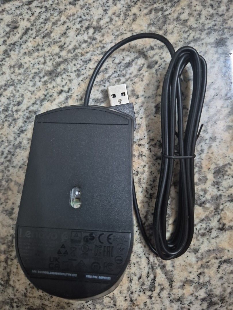 Lenovo USB Wired Mouse456745231802050561