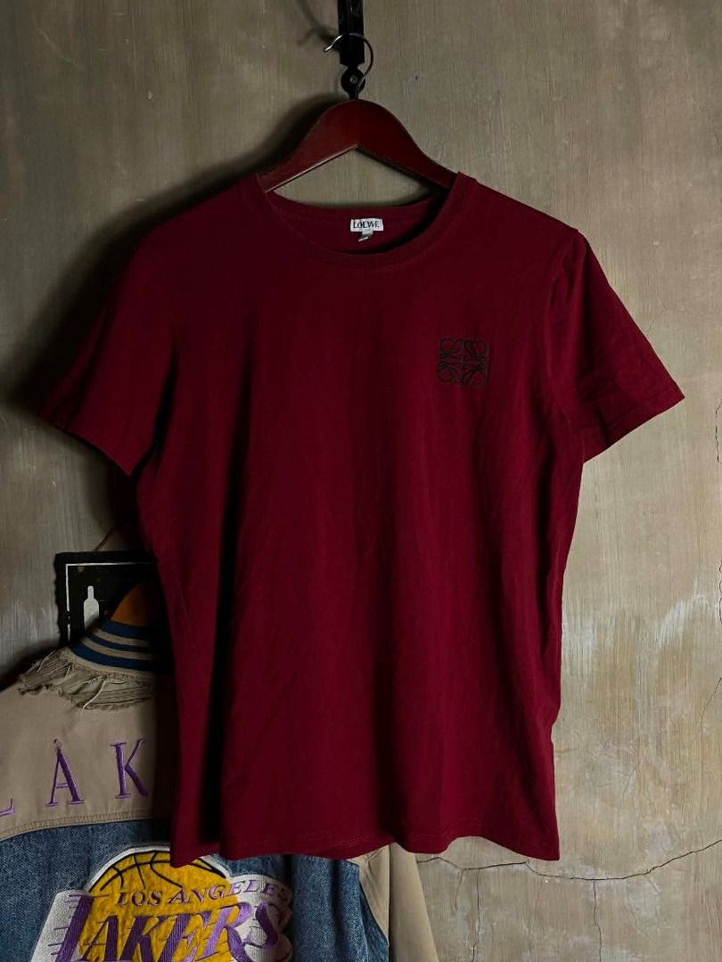Loewe Anagram Logo Crest Crimson Tee (Category: Tshirts & Polo Shirts ) located in Dagupan City. Submitted by thelastpiece.ph (Listing ID 1438342858, Image 1). Description: Loewe Anagram Logo Crest Crimson Tee •Last Photo Piece Ref. sɪᴢᴇ: Medium ᴡɪᴅᴛʜ: 20 ʟᴇɴɢᴛʜ: 27 𝙲𝚘𝚗𝚍𝚒𝚝𝚒𝚘𝚗: Excellent ɪssᴜᴇ: Minimal Lints 💳𝙼𝚘𝚍𝚎 𝙾𝚏 𝙿𝚊𝚢𝚖𝚎𝚗𝚝: 𝙶𝚌𝚊𝚜𝚑 / 𝙿𝚊𝚕𝚊𝚠𝚊𝚗 / 𝙲𝚎𝚋𝚞𝚊𝚗𝚊 𝙻𝚑𝚞𝚒𝚕𝚕𝚒𝚎𝚛 •Last Photo Piece Ref. sɪᴢᴇ: Medium 
